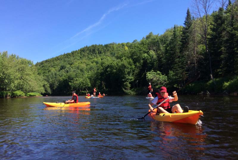 kayak à Mont Tremblant